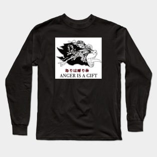 Anger is a Gift Illustration Long Sleeve T-Shirt